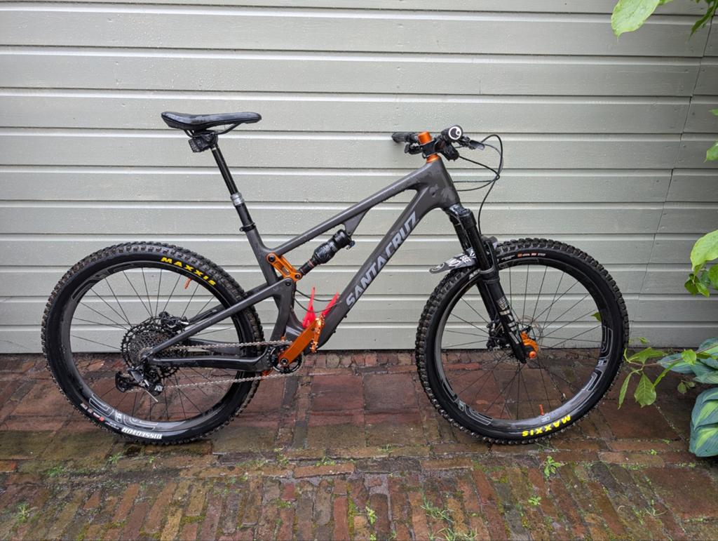 Santa Cruz 5010c Carbon | Large | Ex-Showroom Chris King, Fietsen en Brommers, Fully, Ophalen, Zo goed als nieuw, Overige merken