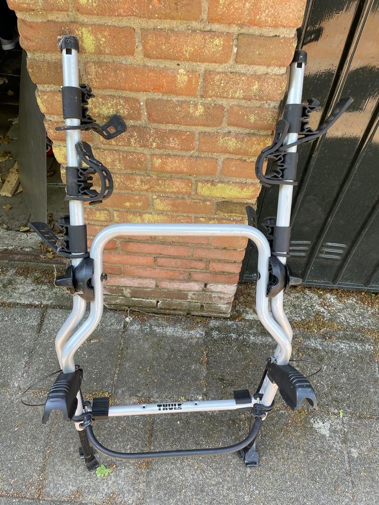 Thule ClipOn 9104 fietsendrager voor 2 fietsen, Auto diversen, Fietsendragers, Ophalen, 2 fietsen, Gebruikt, Achterklepdrager