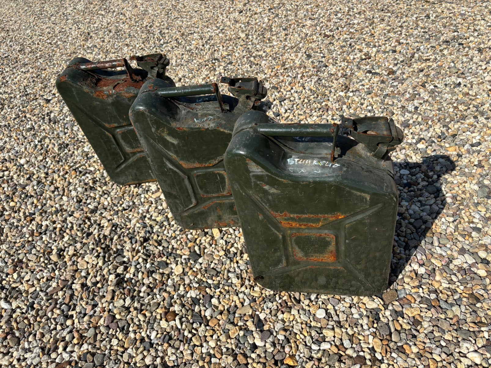 STALEN LEGER JERRY CAN JERRYCAN JEEP 10 liter, Ophalen, Overige gebieden, ., Overige typen