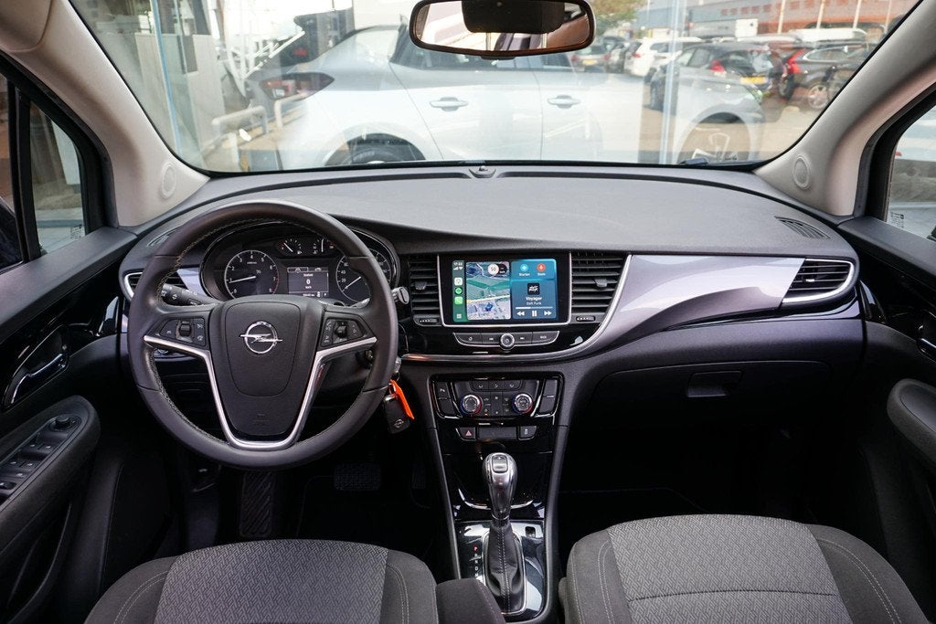 Opel Mokka X 1.4 Turbo Innovation + TREKHAAK / NAVIGATIE / C, Auto's, Opel, Stof, Gebruikt, Zwart, 1364 cc
