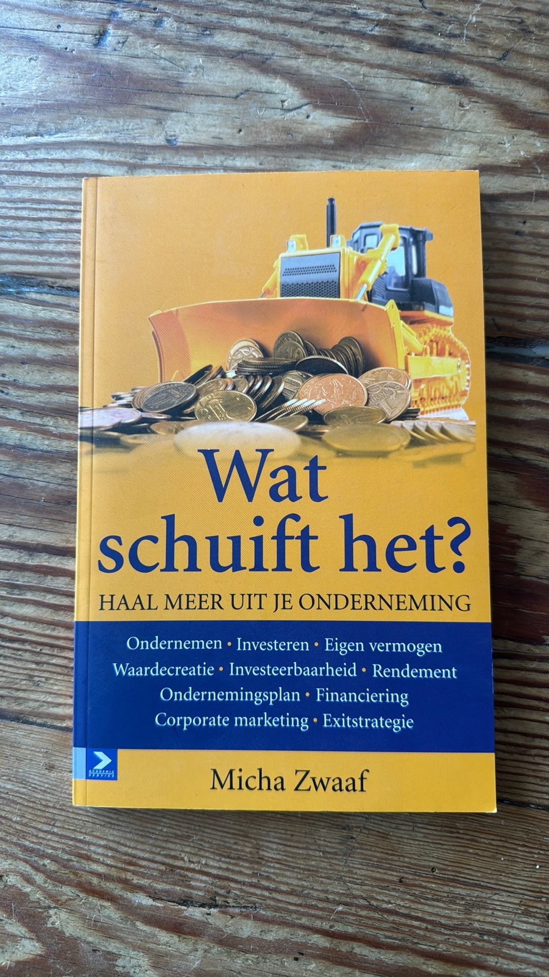Micha Zwaaf - Wat schuift dat?, Micha Zwaaf, Sociale wetenschap, Ophalen of Verzenden, Zo goed als nieuw