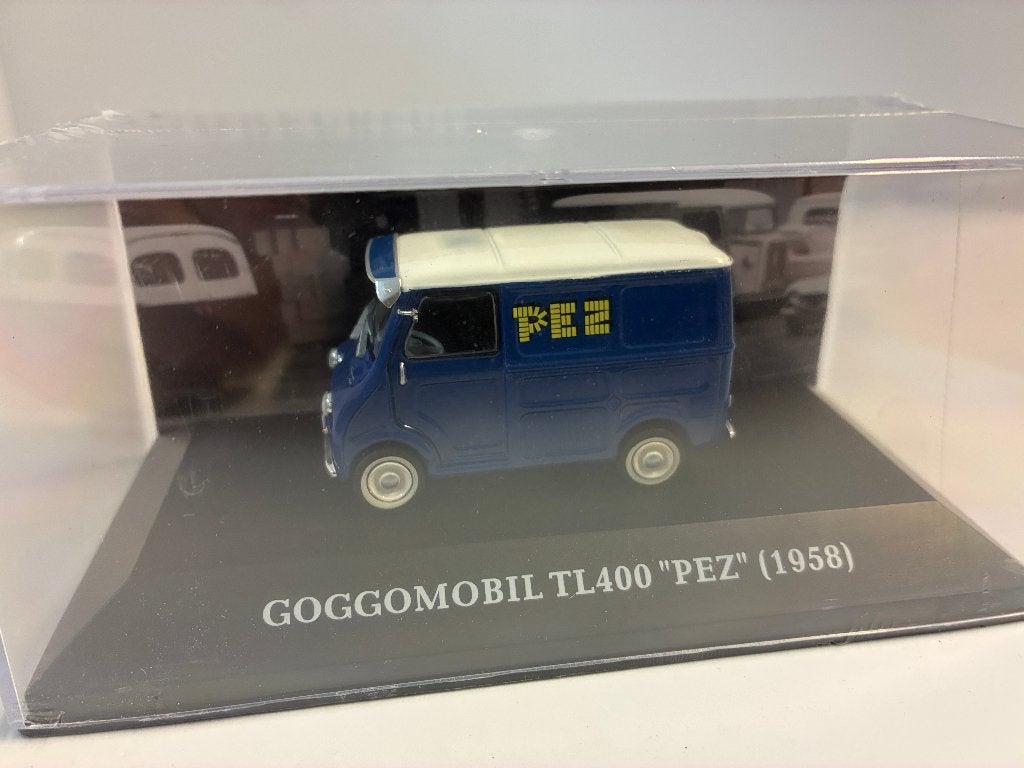27319: Goggomobil TL400 "PEZ" - 1958 - Atlas 1:43, Auto, Nieuw, Ophalen of Verzenden, Bachsatztstr. 54 D 72131 Ofterdingen, Germany
