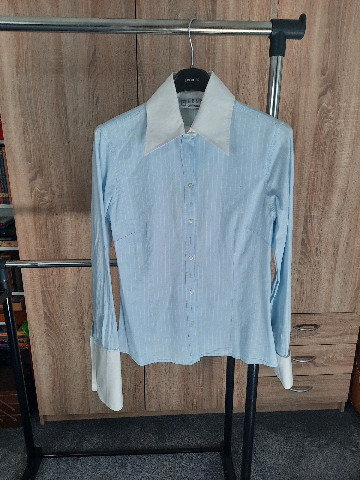 Nette blouse maat 42, Yaya, Ophalen of Verzenden, Zo goed als nieuw, Blauw