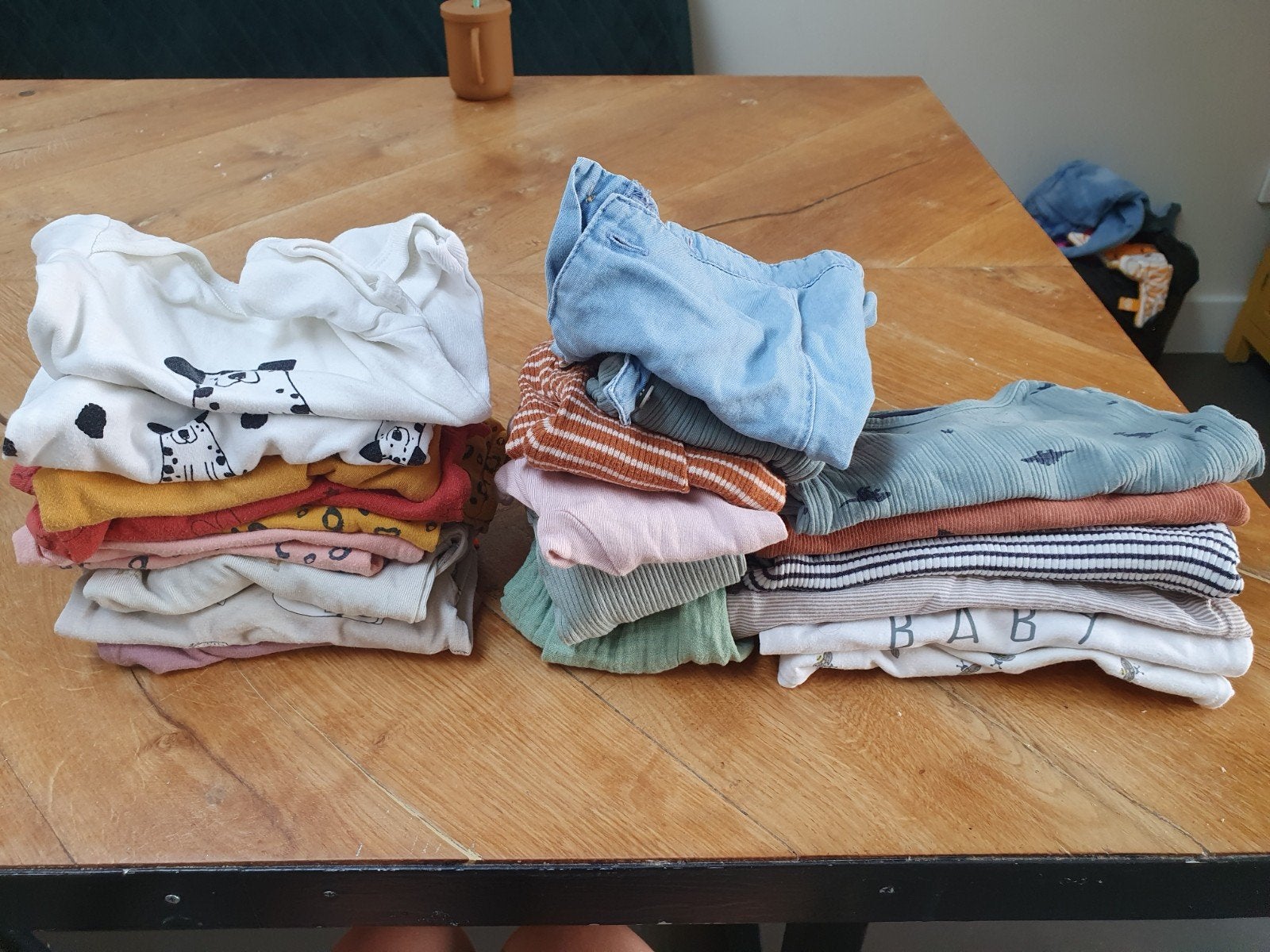 Babykleding pakket: Truitjes, broekjes, rompers, Ophalen, Gebruikt, Hema, Noppies, Prenatal, Jongen of Meisje