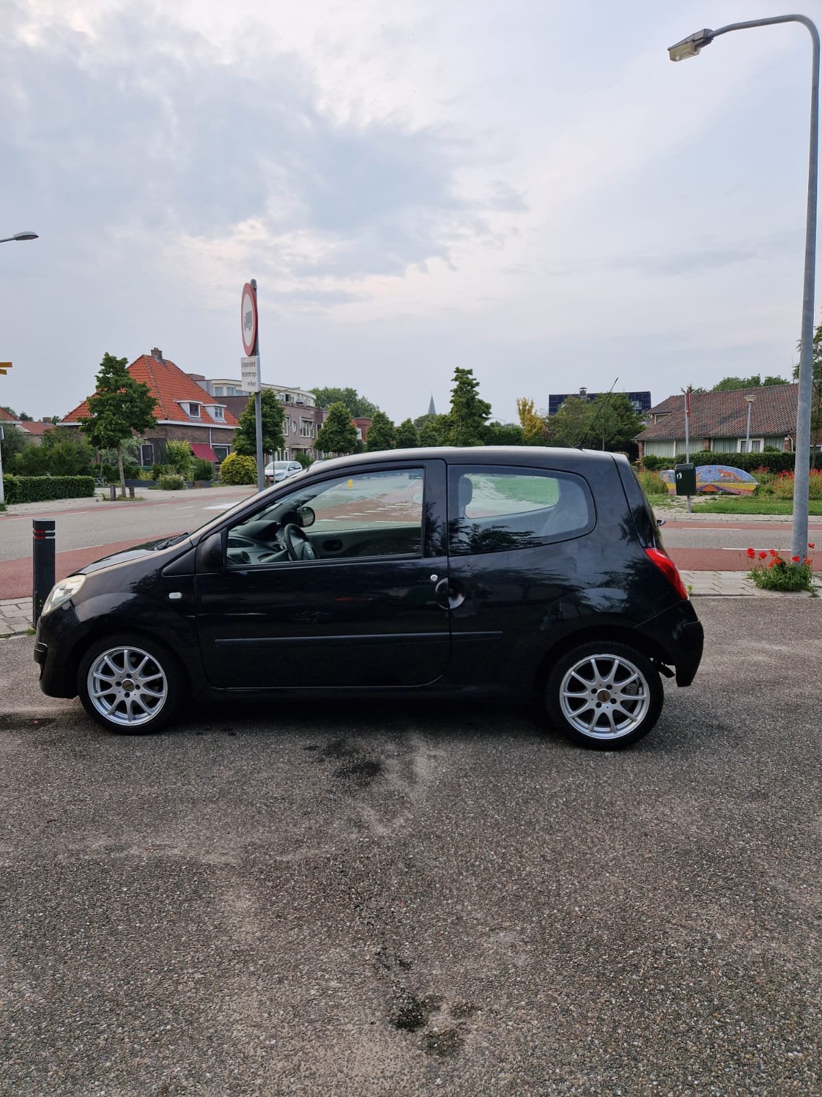 Renault Twingo 1.2 2008 Zwart, Auto's, Voorwielaandrijving, Zwart, Origineel Nederlands, Particulier