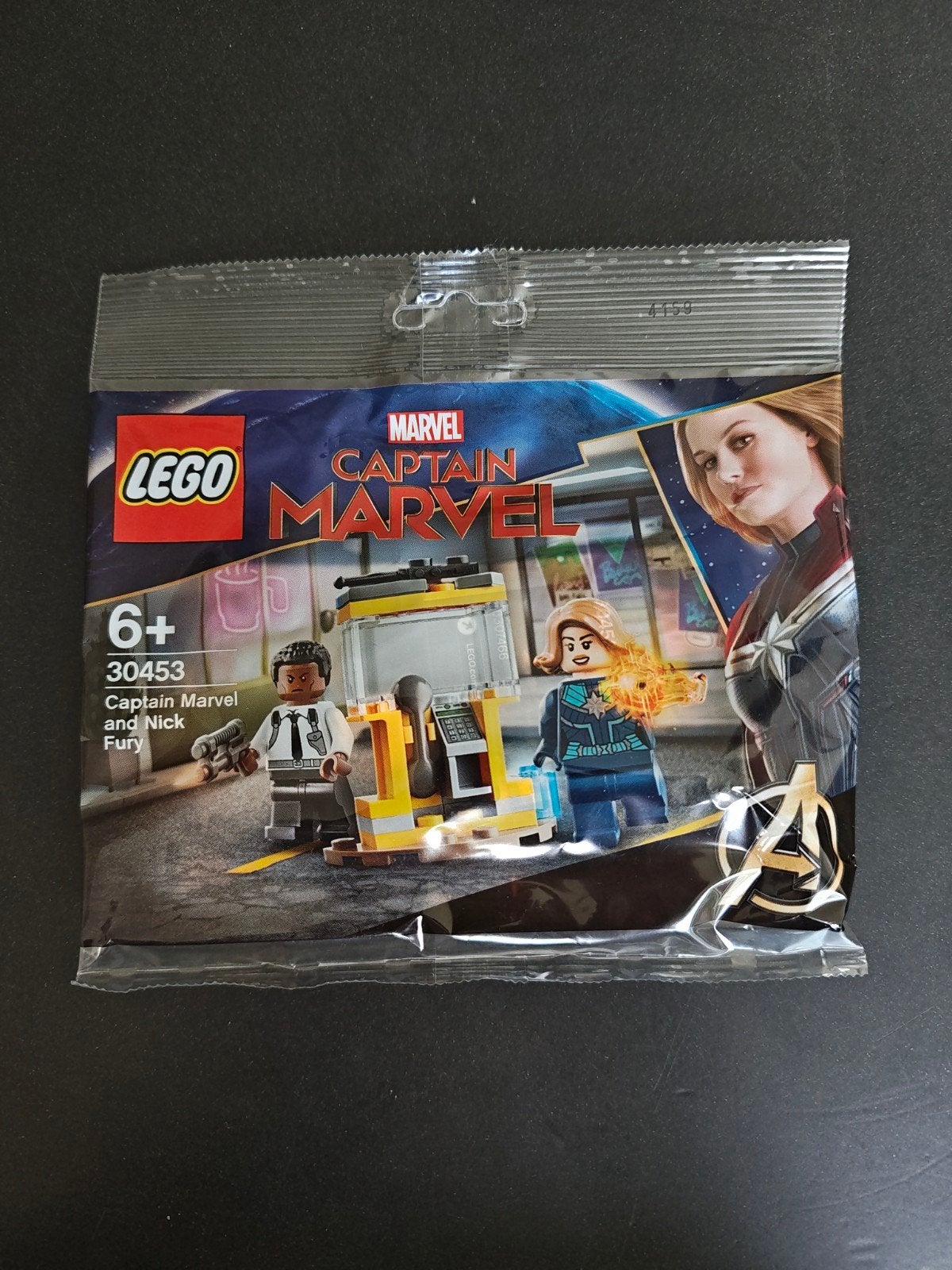 Lego Marvel Captain Marvel en Nick Fury Polybag 30453, Inclusief minifiguren, Marvel, Lego, Nieuw