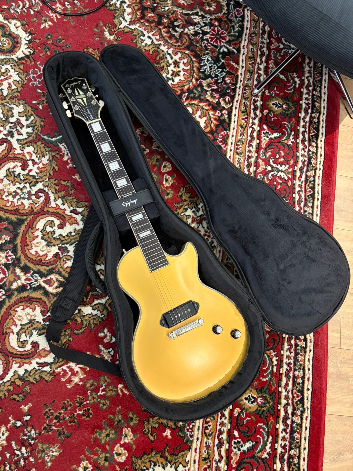 Epiphone les paul junior, jared james nicols signature, Ophalen, Zo goed als nieuw, Solid body, Epiphone