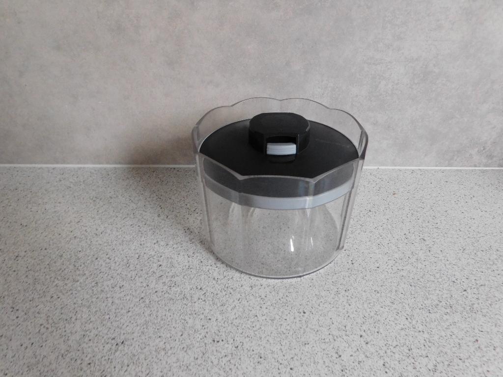 Tupperware Exclusieve Voorraadbus 0,5 Ltr. Zwart, Ophalen of Verzenden, Zo goed als nieuw, Overige typen