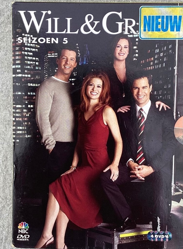 Will & Grace seizoen 5, Cd's en Dvd's, Alle leeftijden, Nederlands, Ophalen of Verzenden, Actiekomedie