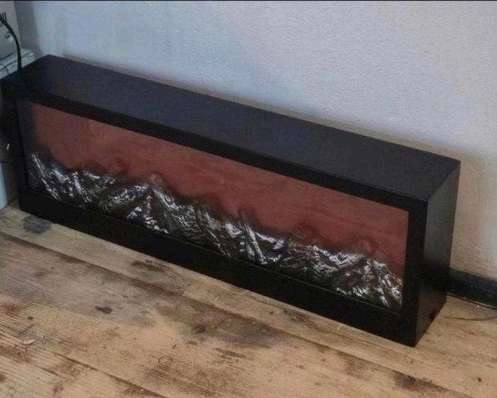 Sfeerhaard met vlam effect en timer (60x20x10cm), Huis en Inrichting, Woonaccessoires | Overige, Ophalen of Verzenden