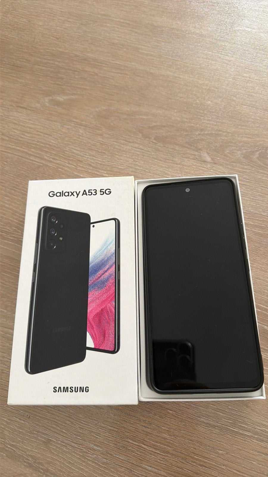 Samsung A53 galaxy nieuwstaat, Telecommunicatie, Ophalen, Zwart, Zo goed als nieuw, 128 GB