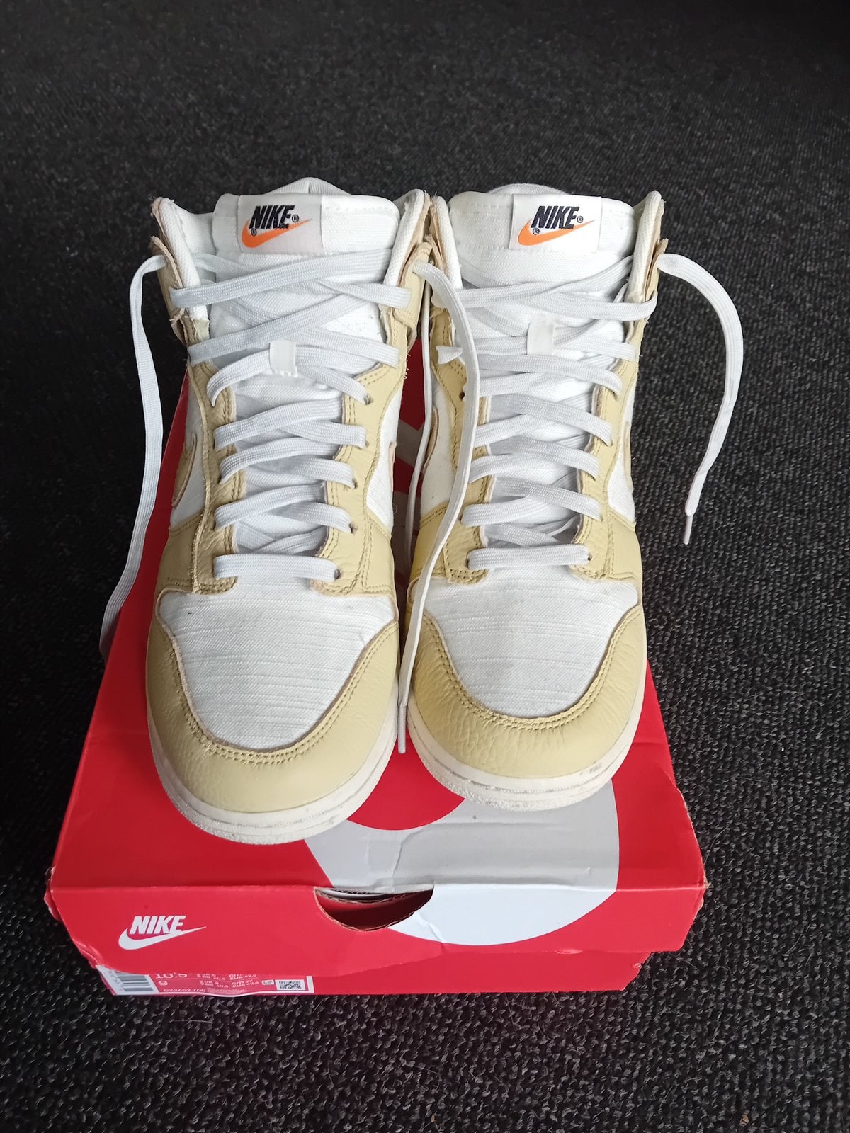 Nike Dunk High 42, Verzenden, Zo goed als nieuw, Sneakers of Gympen