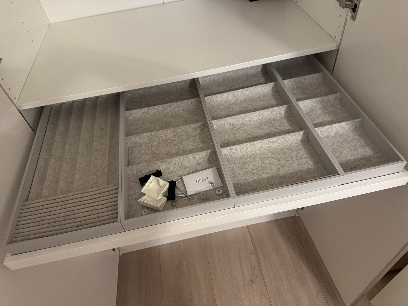Ikea pax kledingkas met spiegeldeuren en lades, Ophalen, 200 cm of meer, 50 tot 100 cm, Zo goed als nieuw