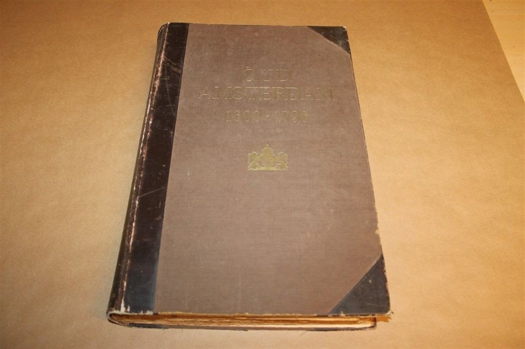 Oud Amsterdam 1600-1790 — Monumentale Fouquet Atlas 1923, Ophalen of Verzenden