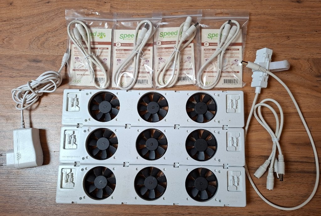 Trio set smart radiator ventilator
