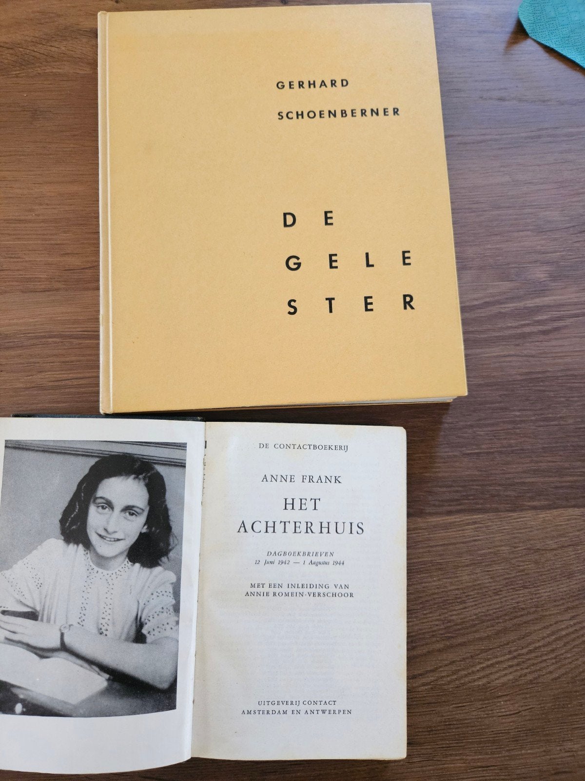 Het Achterhuis & De Gele Ster - Oorlogsboeken, Boeken, Anne Frank, Gerhard Schoenberner, Ophalen of Verzenden, Overige onderwerpen