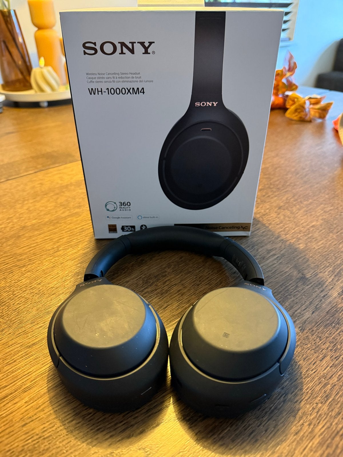Sony WH-1000XM4 Noise Cancelling Koptelefoon Zwart, Audio, Tv en Foto, Bluetooth, Ophalen of Verzenden, Zo goed als nieuw, Zwart
