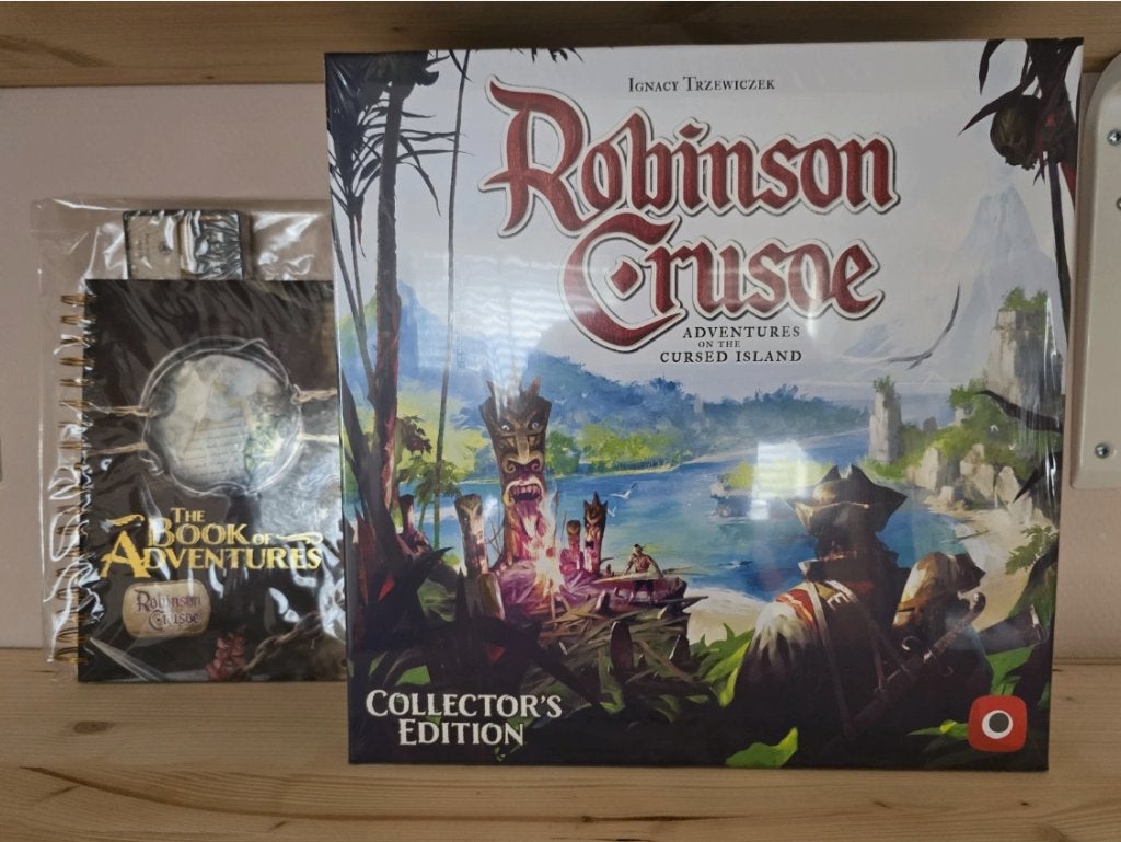 Robinson Crusoe Collector’s + Book of Adventures - Gamefound, Ophalen of Verzenden, Nieuw, Portal Games