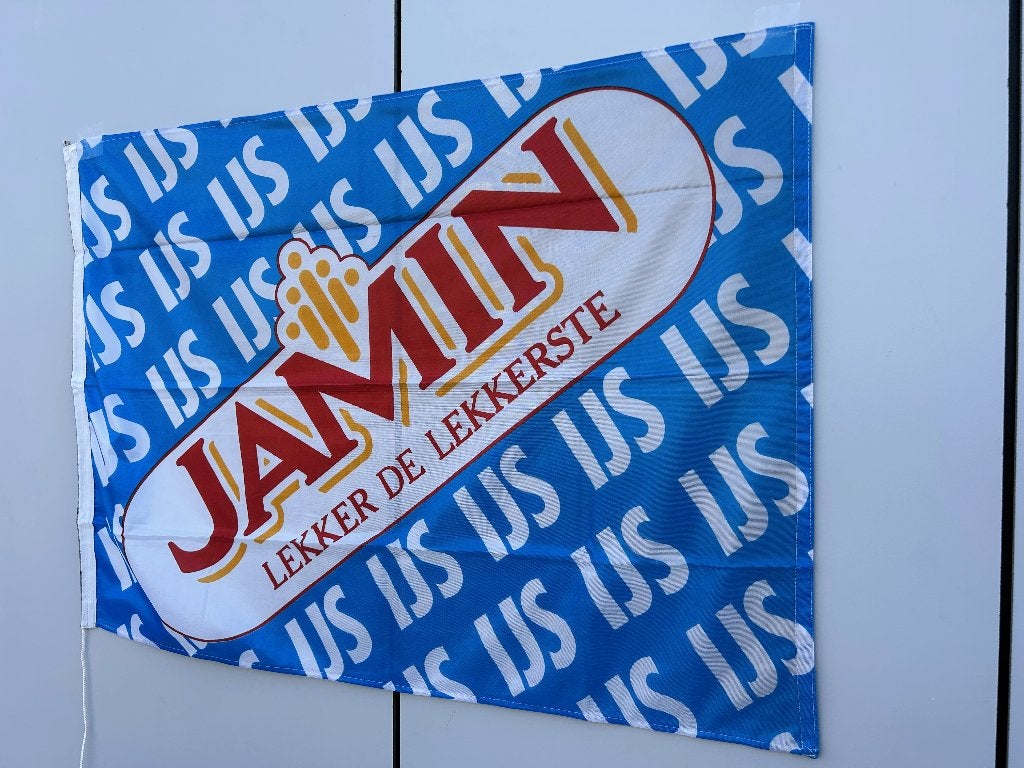Reclame vlag JAMIN, Ophalen of Verzenden, Nieuw
