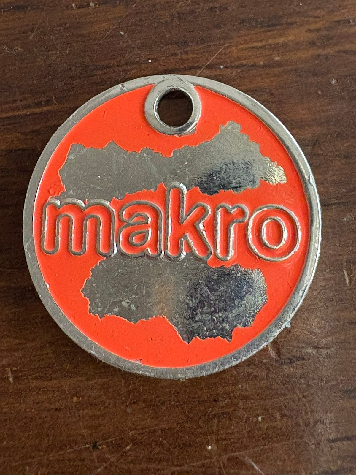 Winkelwagenmuntje van Makro, Ophalen of Verzenden