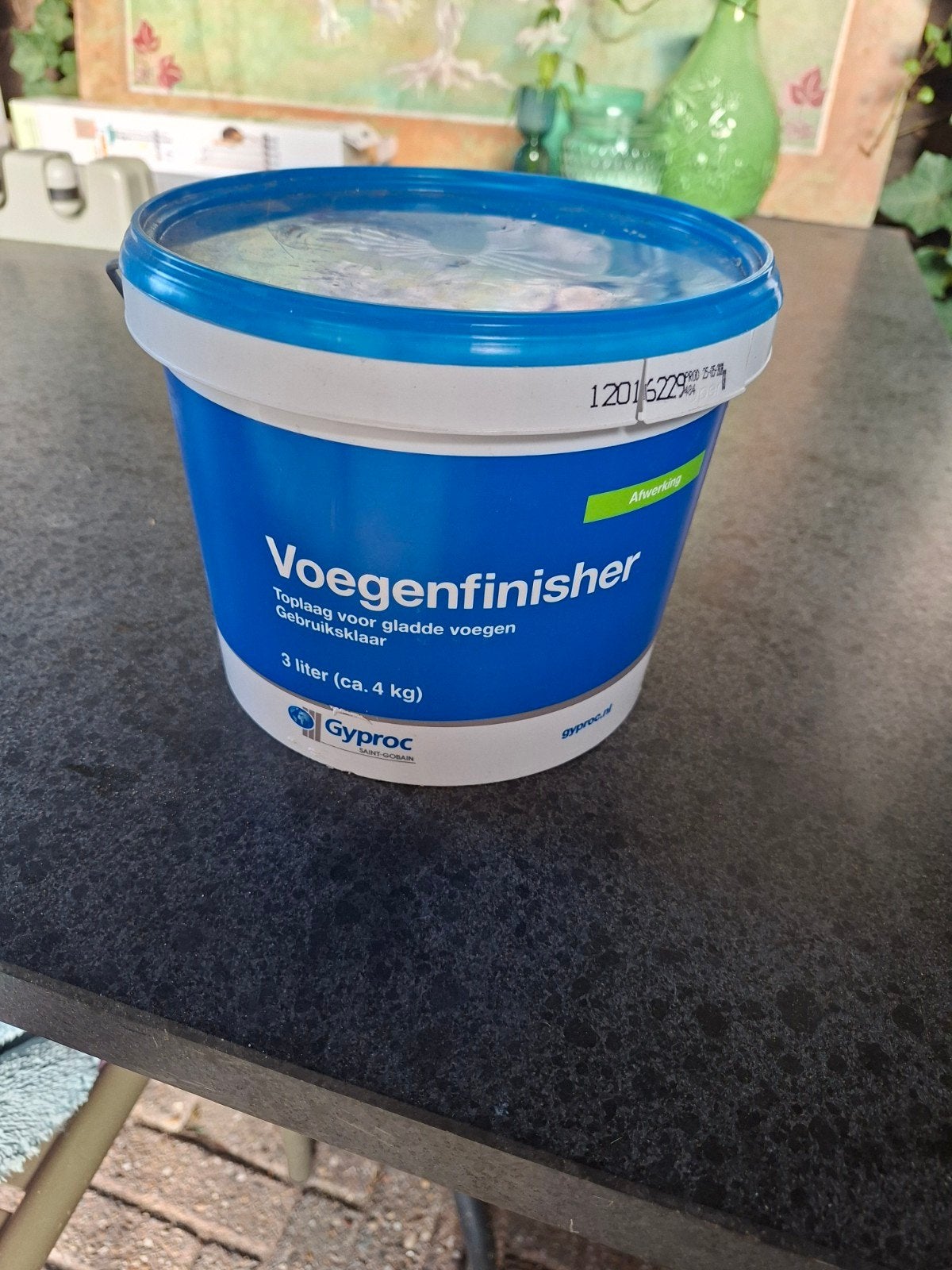 Gyproc Voegenfinisher - 3 liter (ca. 4 kg) - Nog dic, Ophalen of Verzenden