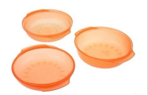 Whirlpool Stoomkookschalen Set - 21,5cm, Overige typen, Kunststof, Nieuw, Ophalen of Verzenden
