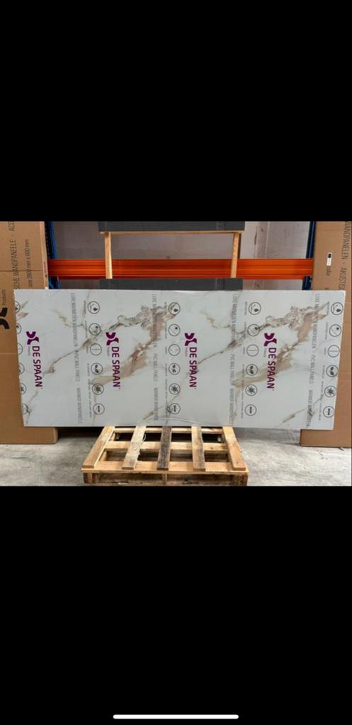 Luxe PVC Wandpanelen - Diverse Marmerdesigns, Ophalen of Verzenden, Nieuw