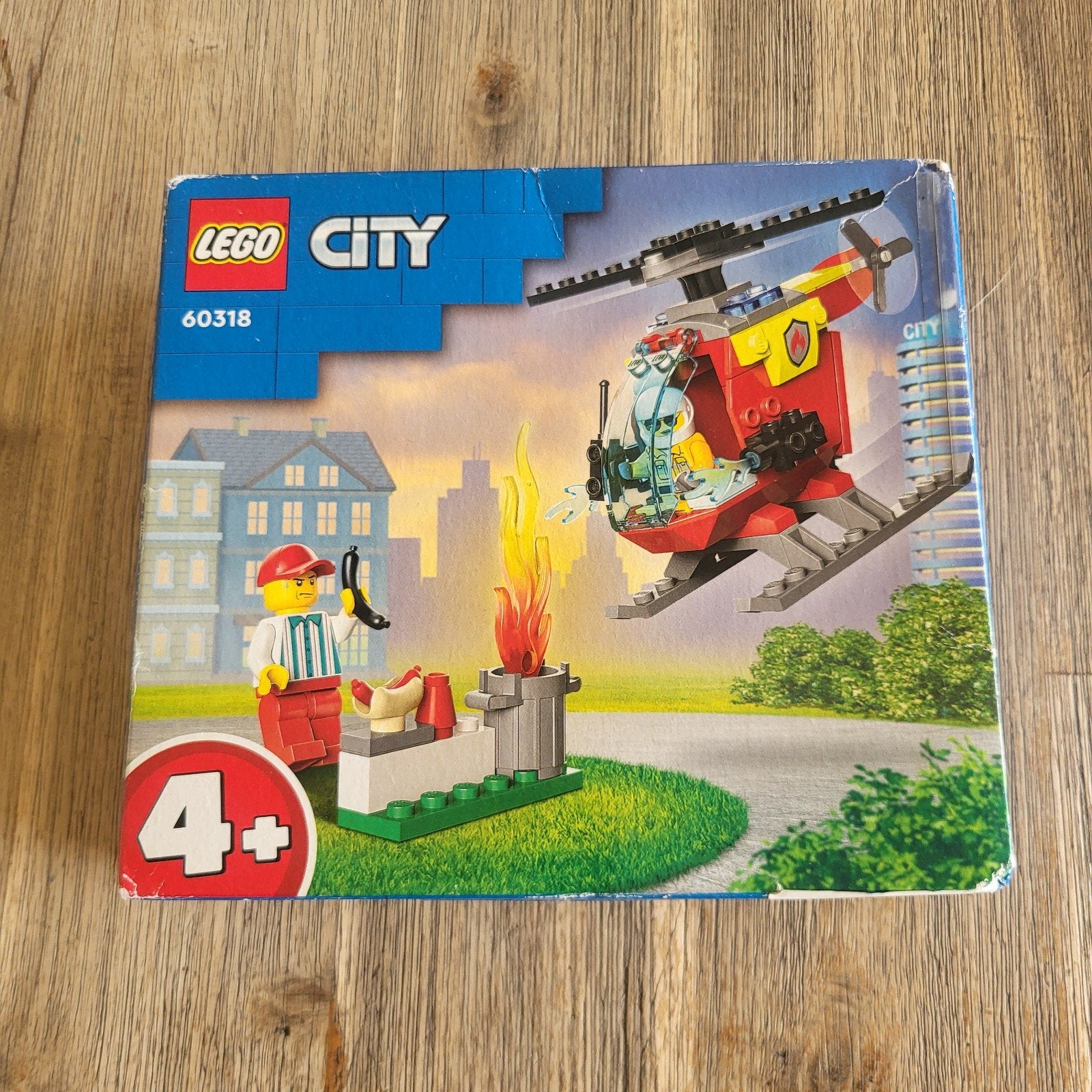 Lego City brandweer en helikopter nieuw, Ophalen of Verzenden, Nieuw, Lego