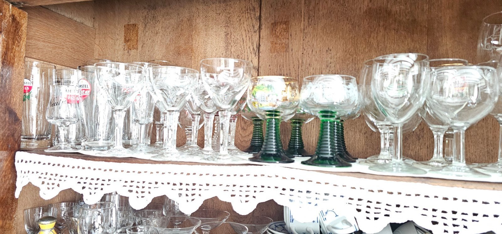 Prachtig porseleinen servies en glaswerk, Ophalen of Verzenden