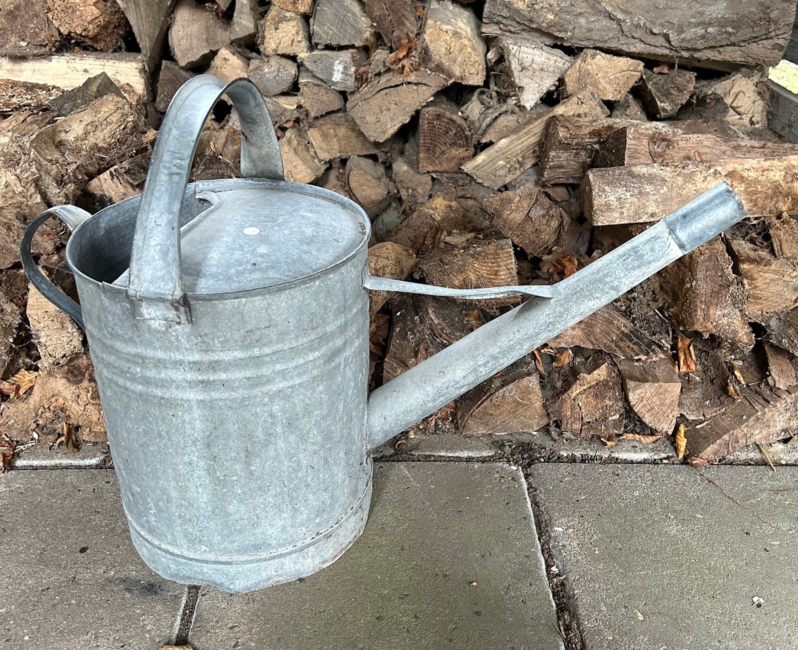 Zinken gieter 10 liter, Ophalen, Gebruikt