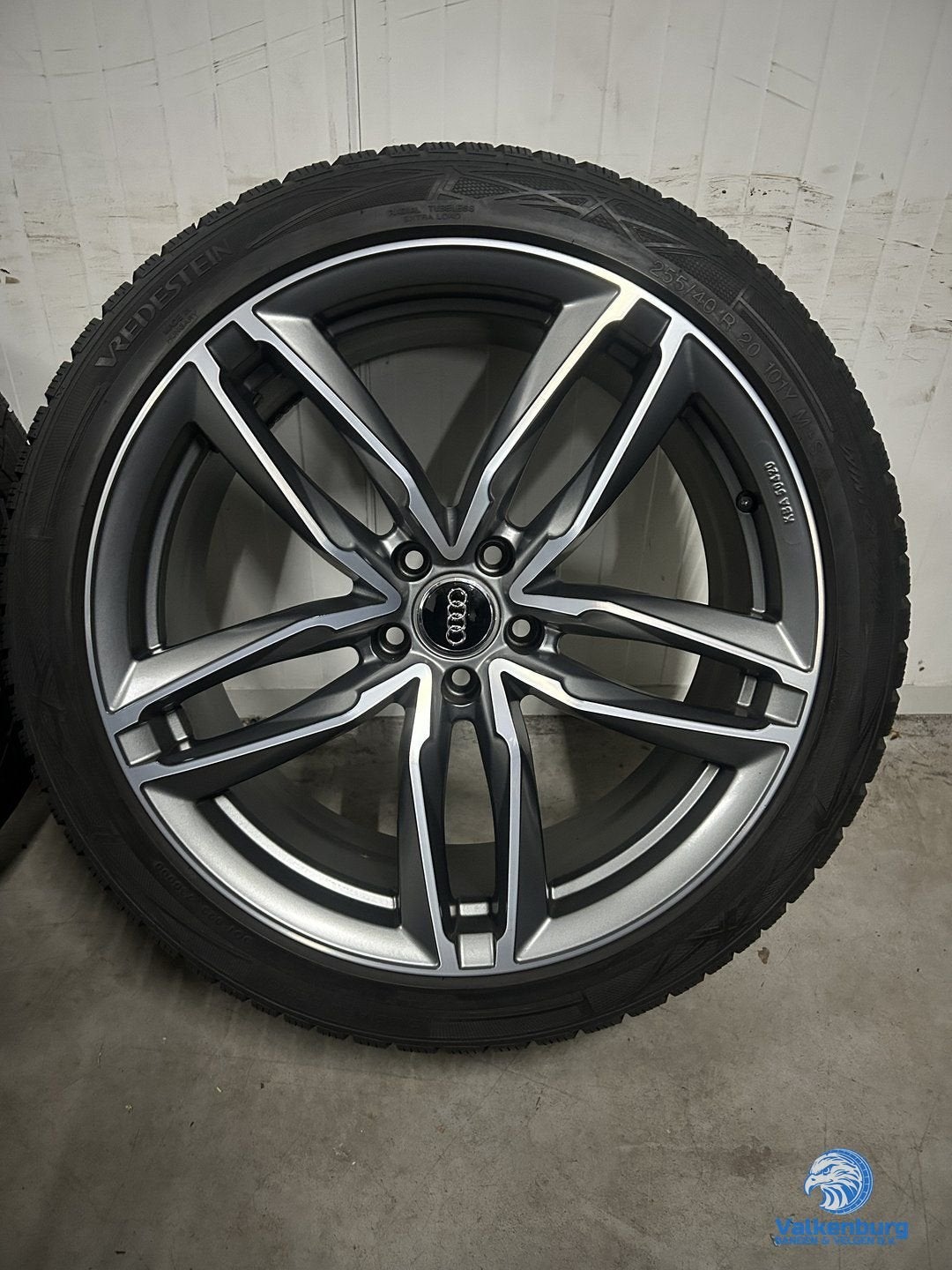 7mm! Audi A6 RS6 look Q3 20 inch zwarte GMP Atom velgen 5x11, Auto-onderdelen, Banden en Velgen, Gebruikt, 255 mm, -, -