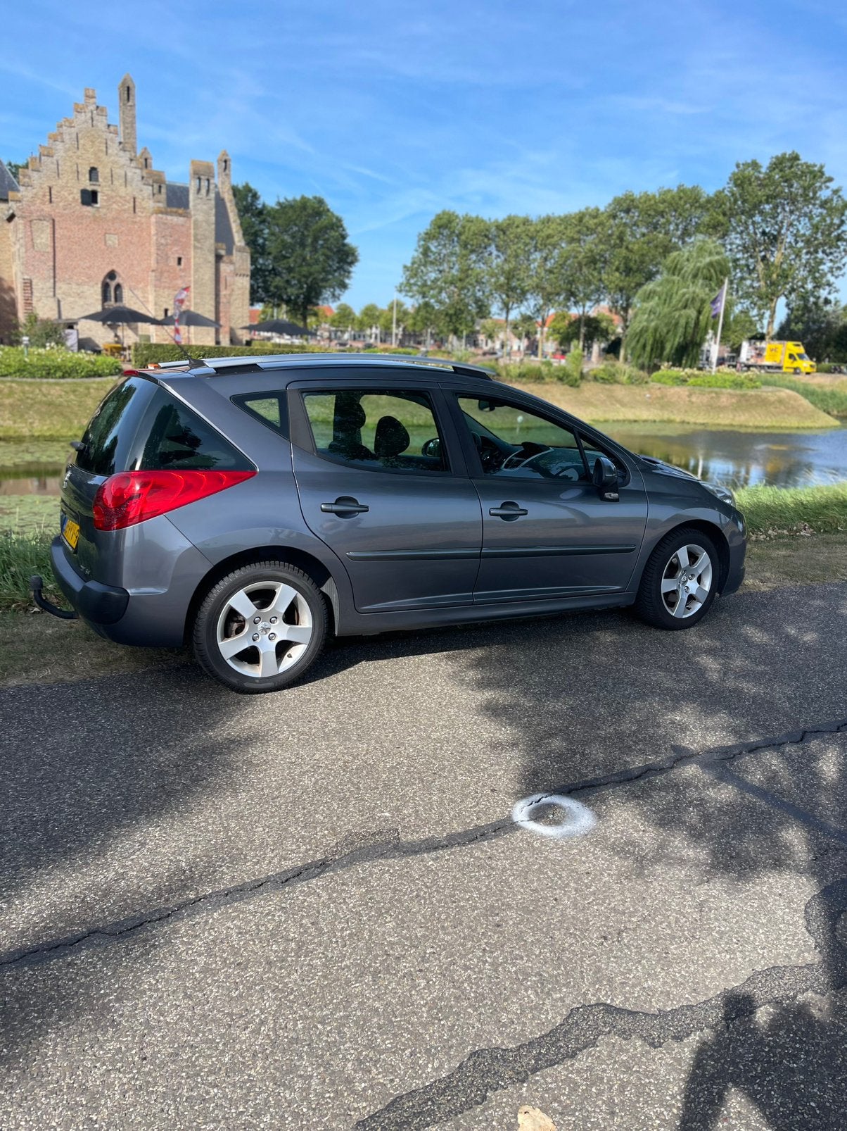 Peugeot 207 1.6 16V SW Outdoor 2011 Grijs, Auto's, Voorwielaandrijving, 4 cilinders, Origineel Nederlands, Stationwagon