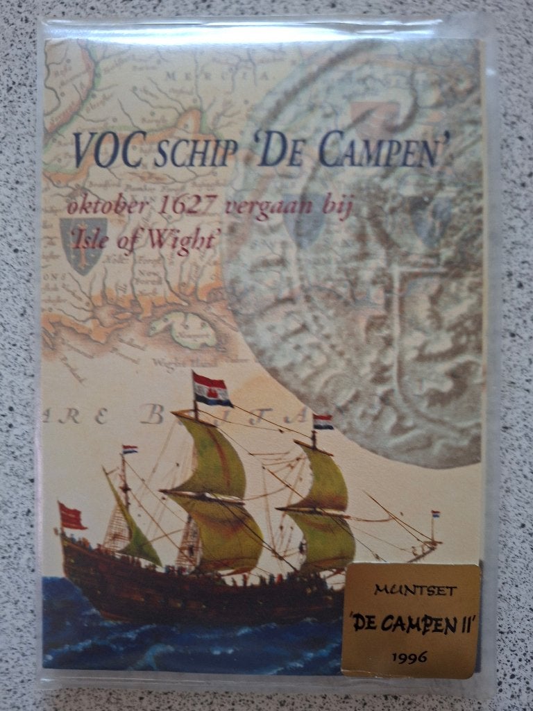 set 1996 Campen II met halve leeuwendaalder 1626 Friesland, Vóór koninkrijk, Zilver, Overige waardes, Verzenden
