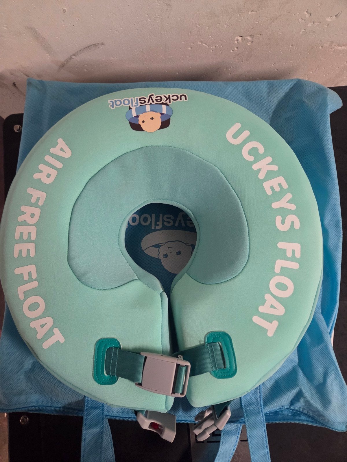 Baby zwemring / babyfloat zwemhalsband Uckeys Float, Ophalen, Overige merken, Zwemband, Zo goed als nieuw