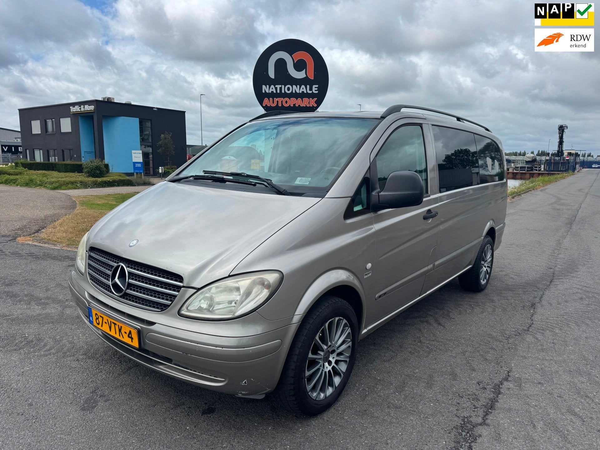 Mercedes-Benz Vito | 2008 | 120 CDI 320 Lang DC luxe | Autom, Auto's, Bestelauto's, Bedrijf, Te koop, ABS, Airconditioning, Centrale vergrendeling