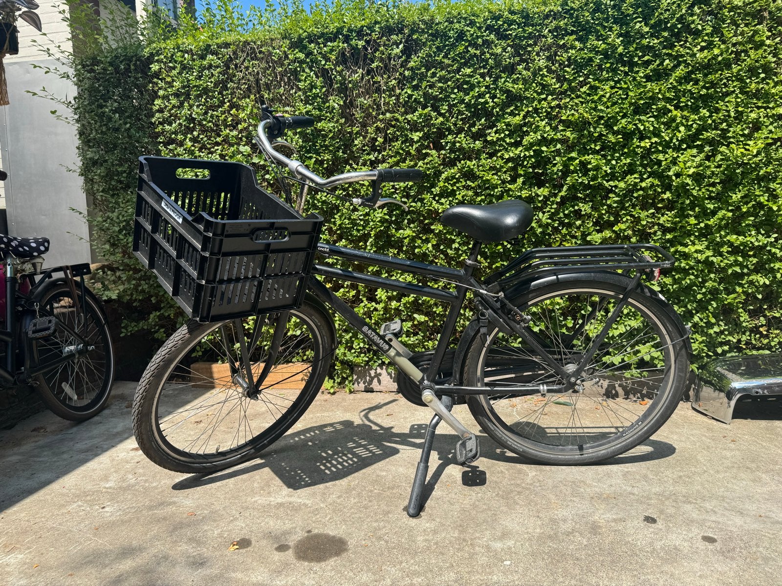 Batavus 26” transportfiets zwart, Ophalen, Gebruikt, 26 inch of meer
