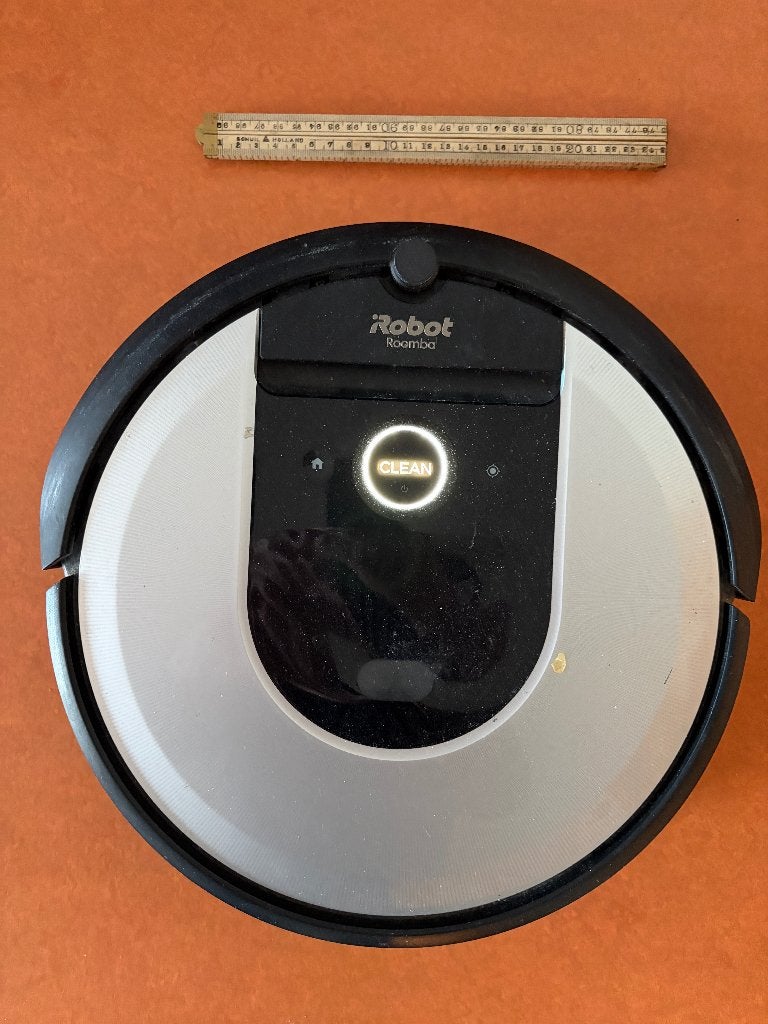 Robotstofzuiger (iRobot Roomba i7+) met basisstation, Witgoed en Apparatuur, Gebruikt, IRobot, Robotstofzuiger, Inclusief accessoires