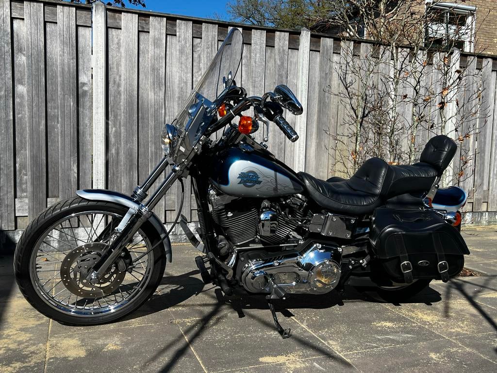 Harley Davidson Dyna Wide Glide FXDWG - Unieke Staat!, Motoren, Motoren | Harley-Davidson, Bedrijf, Gebruikt, Chopper