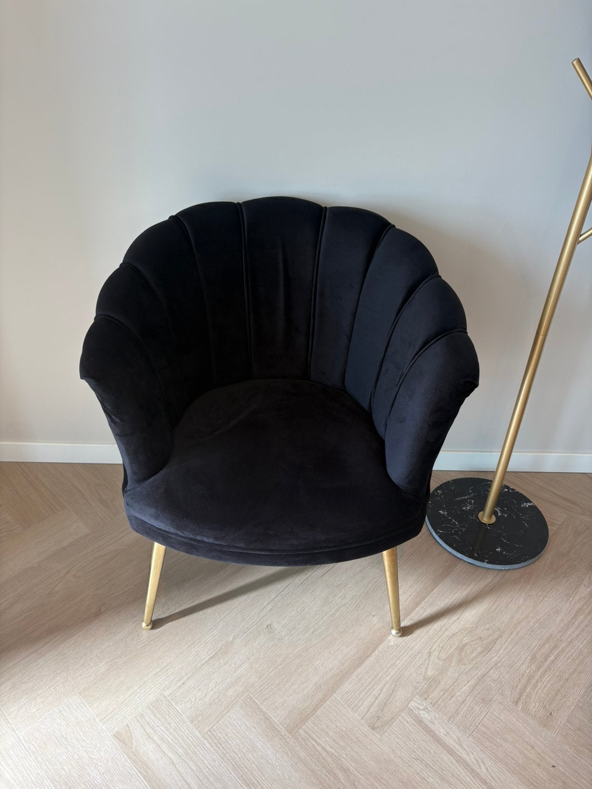 Mooie stoel te koop, Ophalen, 75 tot 100 cm, Zo goed als nieuw, Stof