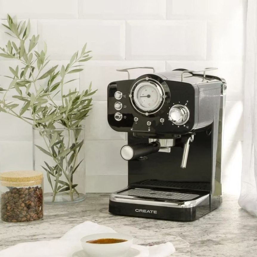 Filterkoffie Retro Espresso  - koffiemachine - nespresso, Espresso apparaat, Gemalen koffie, Ophalen of Verzenden, Zo goed als nieuw
