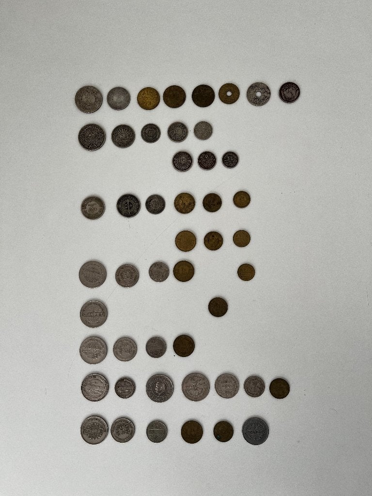 Verzameling Syrische munten, Ophalen, Midden-Oosten, Zilver