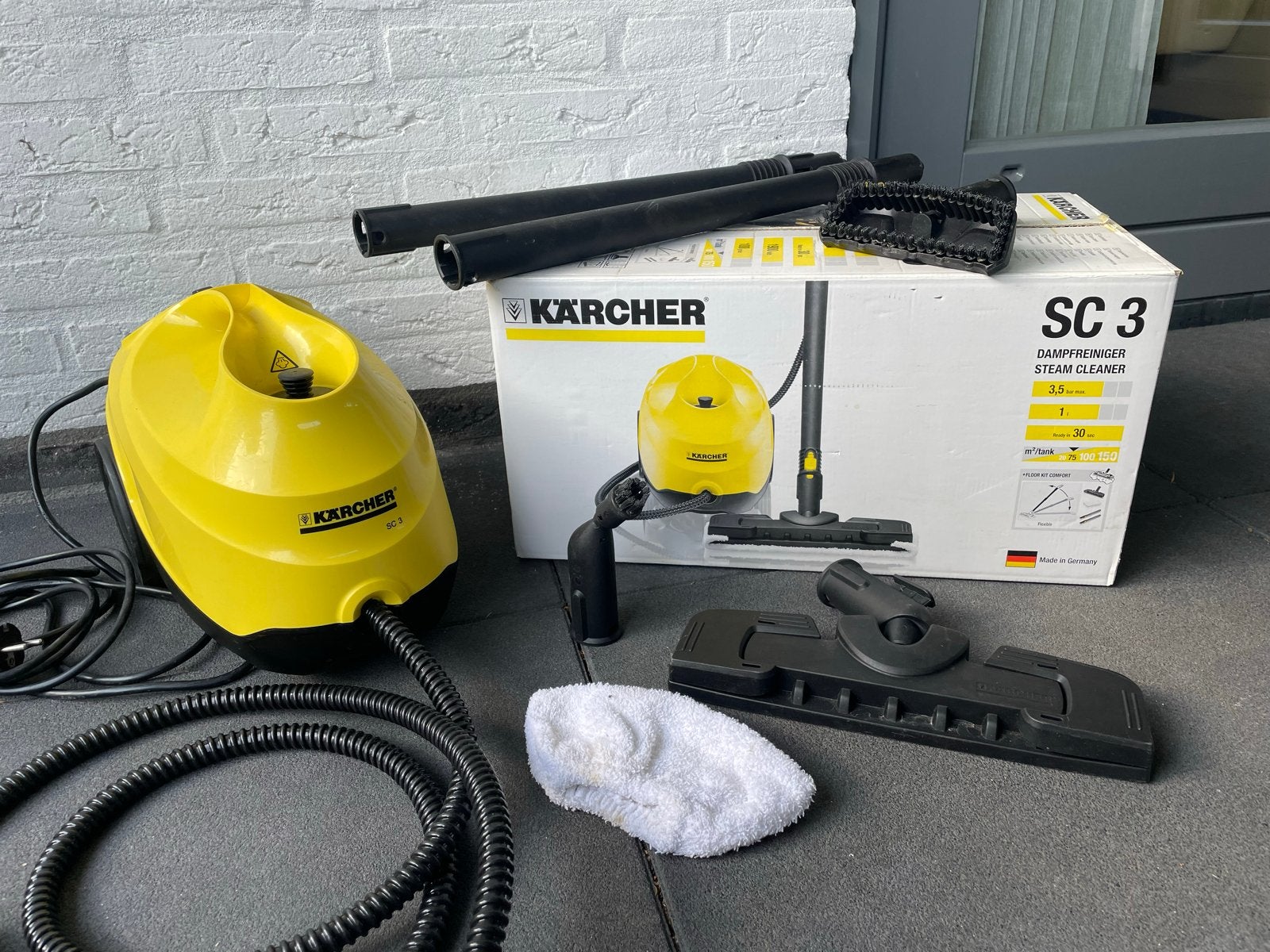 Kärcher SC 3 Stoomreiniger - Zo goed als nieuw, Ophalen of Verzenden, Zo goed als nieuw