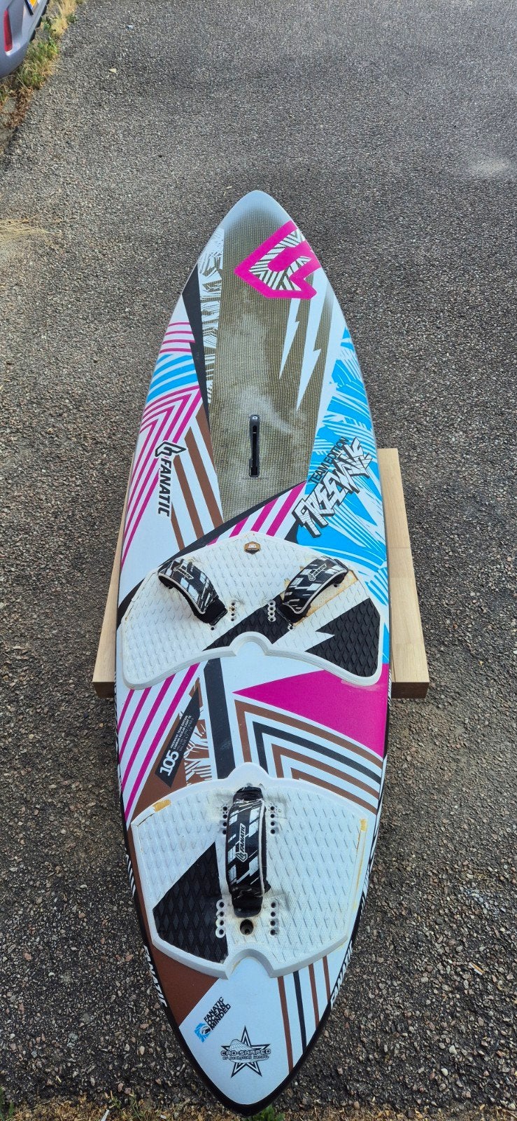 Fanatic freewave Teamedition 105L, Watersport en Boten, Ophalen, Plank
