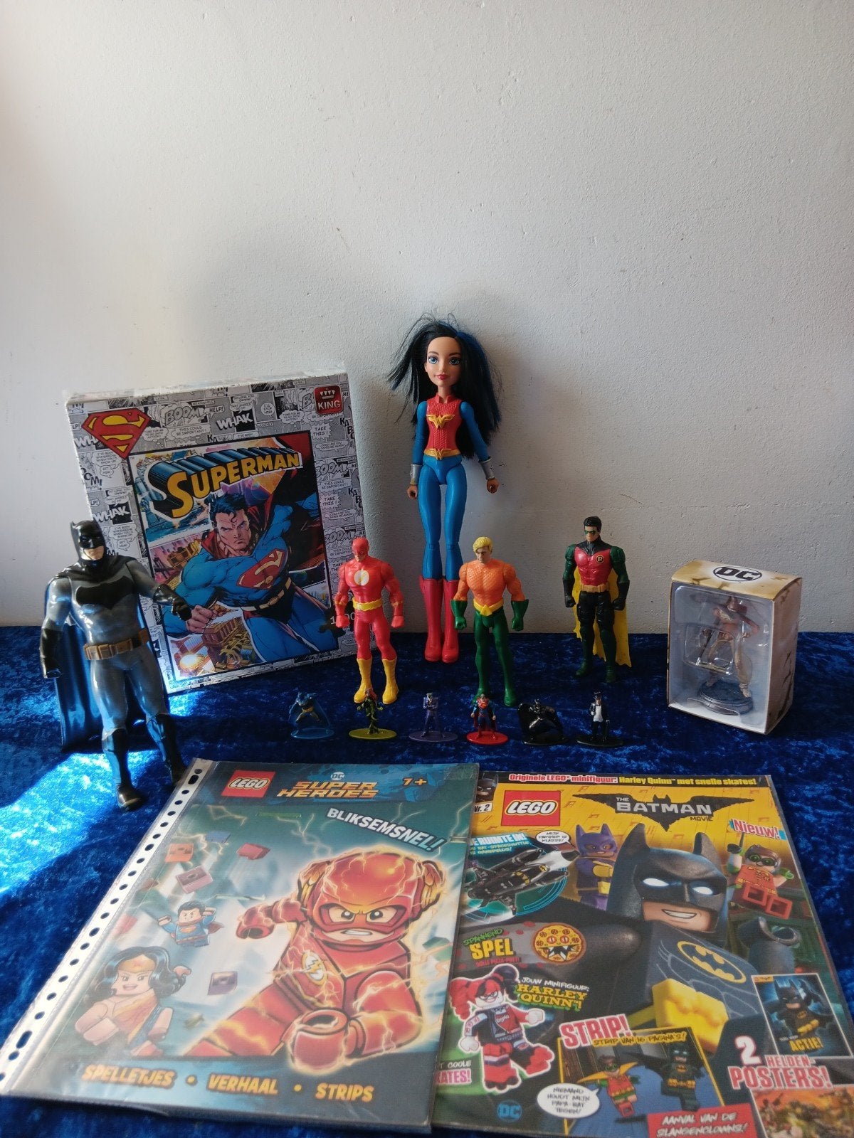 DC Comics Superhelden Collectie: Puzzel, Figuren & Boekjes, Ophalen of Verzenden