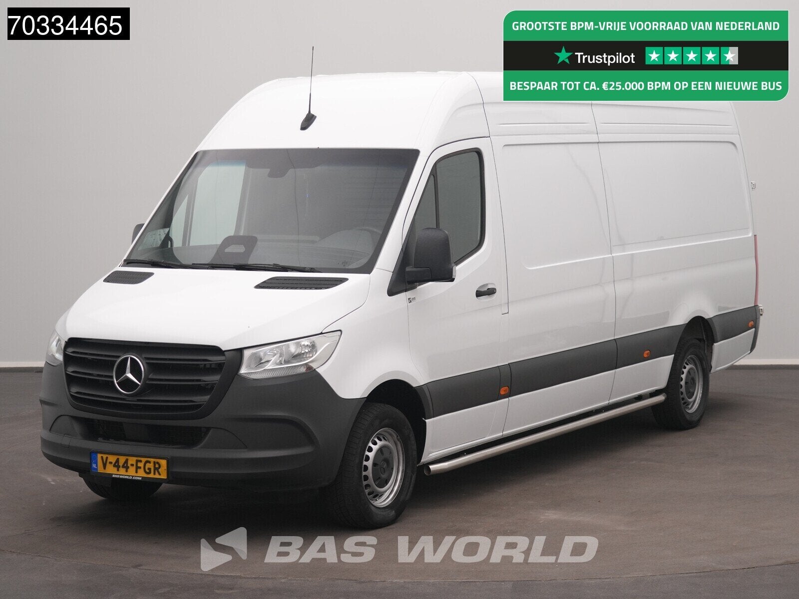 Mercedes Sprinter 315 CDI Automaat L3H2 Climate 10" MBux Cru, Auto's, Automaat, Gebruikt, Euro 6, 4 cilinders