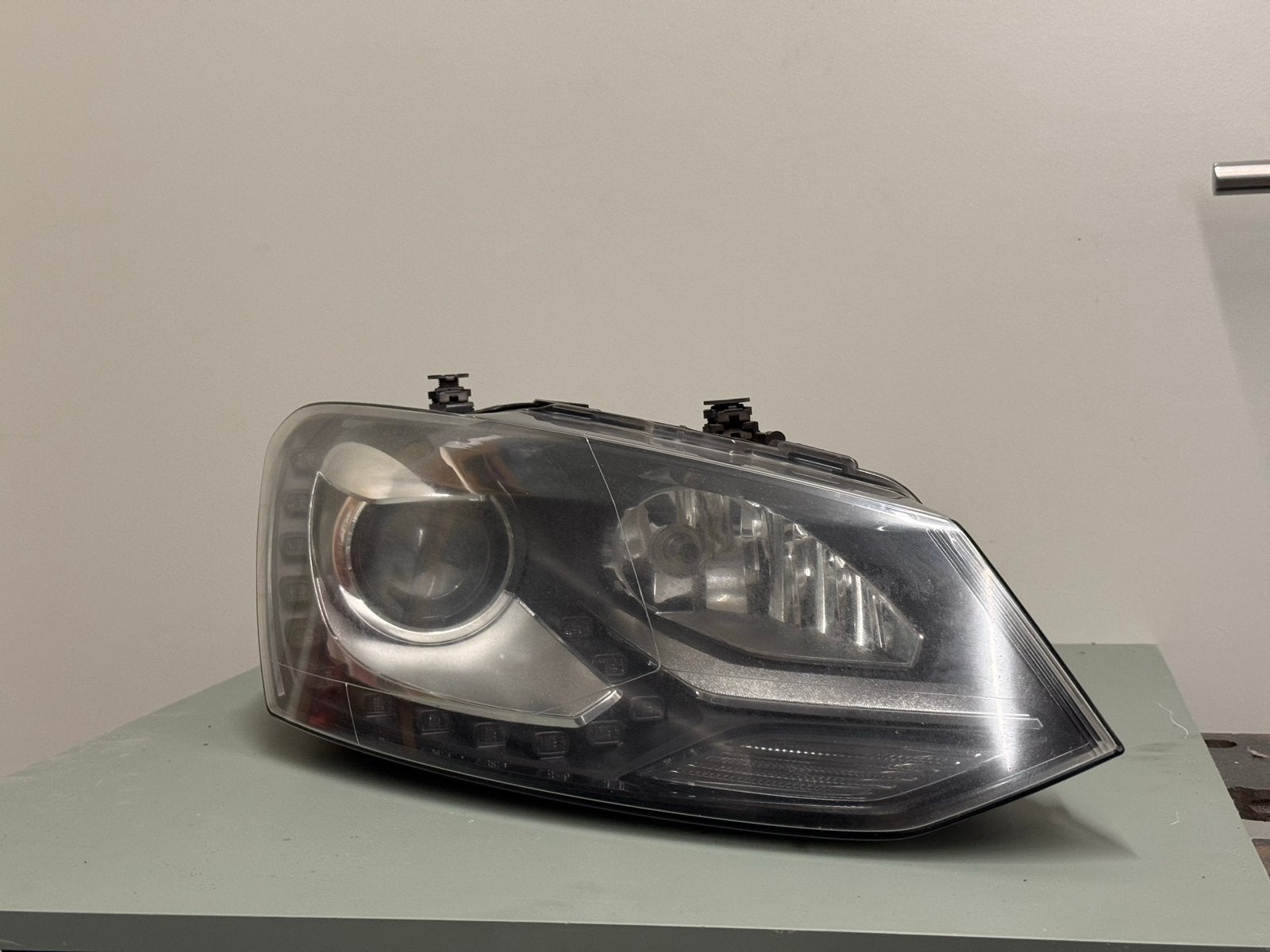 Volkswagen Polo 6R Xenon koplampen set origineel, Ophalen of Verzenden, Gebruikt, Volkswagen
