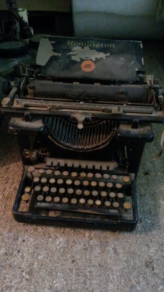 schrijfmachine, Ophalen