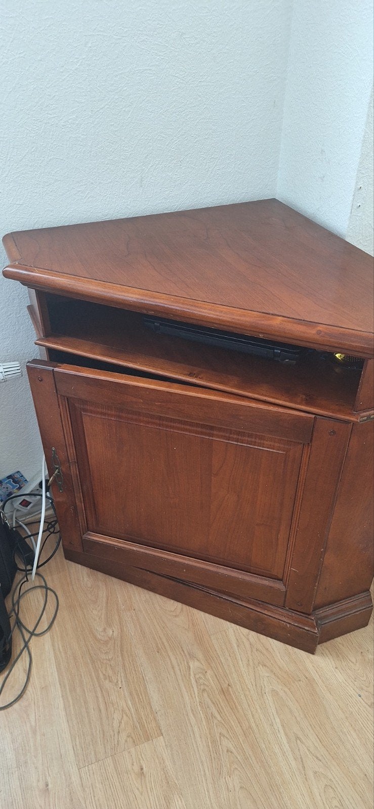 Houten TV-meubel / Hoekmeubel, Ophalen, Gebruikt, Klassiek, 50 tot 100 cm