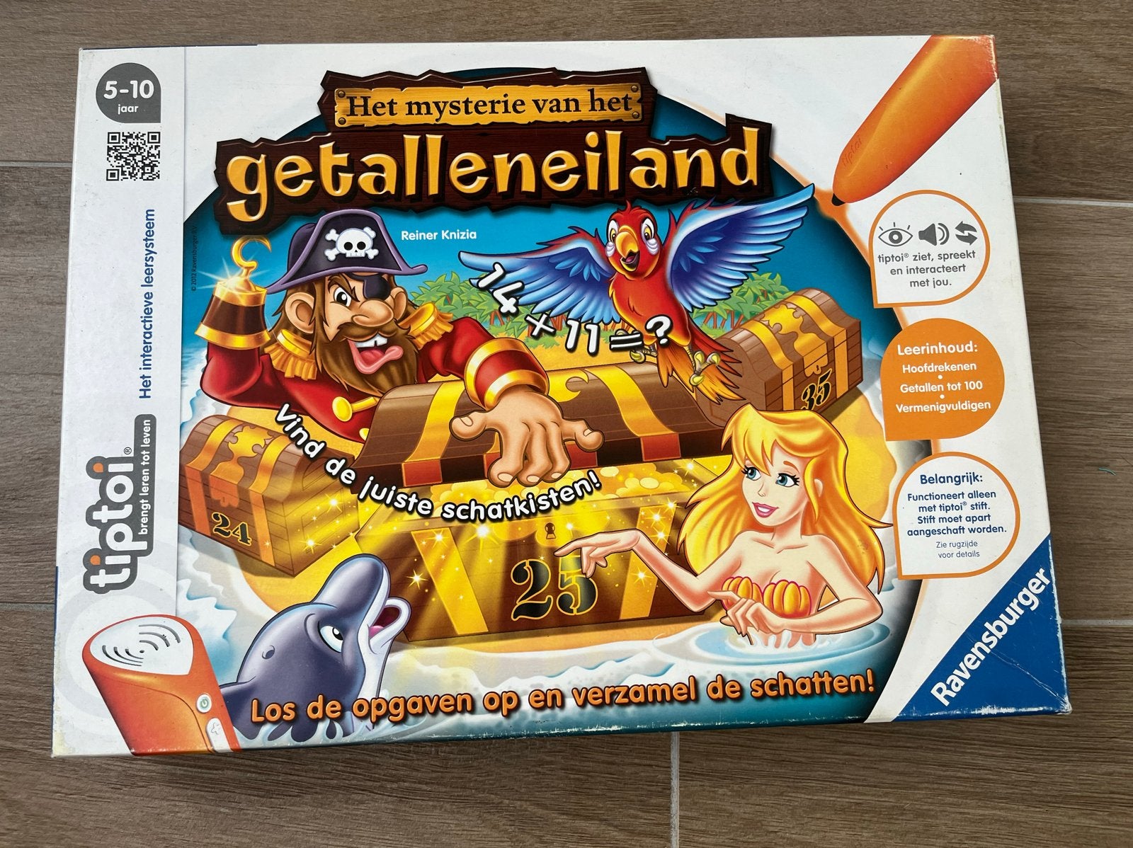 Tiptoi Het Mysterie van het Getalleneiland Ravensburger, Ophalen of Verzenden, Zo goed als nieuw, Rekenen