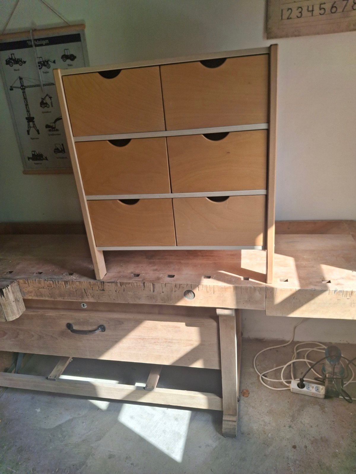 SCHOOLKAST LADENKAST, Ophalen, Minder dan 50 cm, 5 laden of meer, Minder dan 100 cm